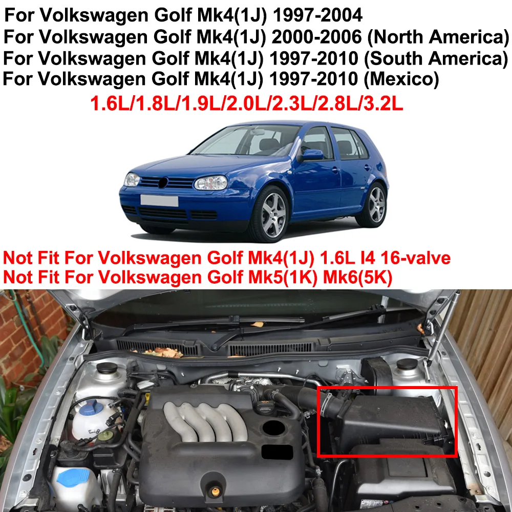 Воздушный фильтр 1J0129620 для VW Golf Mk4 Характеристическая вязкость полимера 1J 1997 1998 1999 2000 2001 2002 2003 2004 2005 2006 2007 2008 2009 2010 Мексика модель