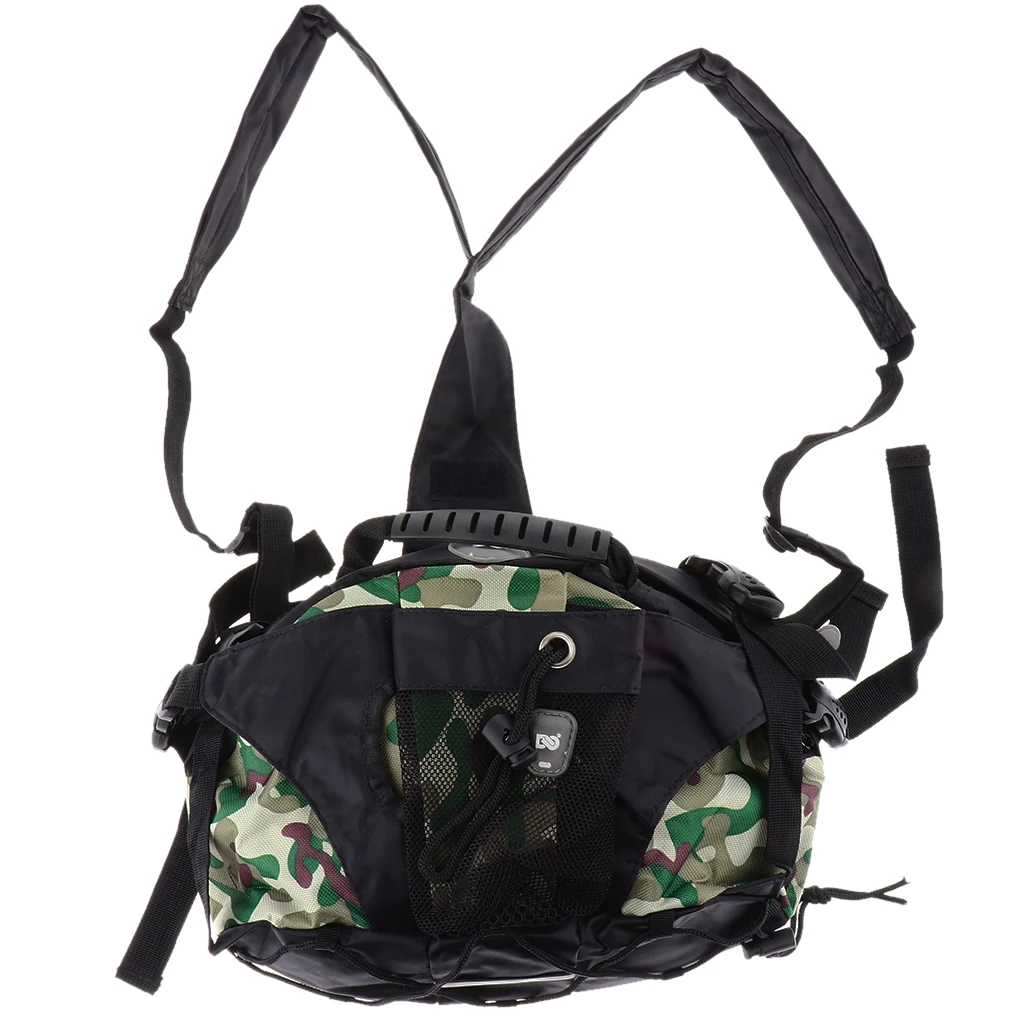 Ice & Inline Skating Backpack-Men Women Sports Roller Skates Y Strap Storage Bag-Multi Pockets Shoes Carrier Bag