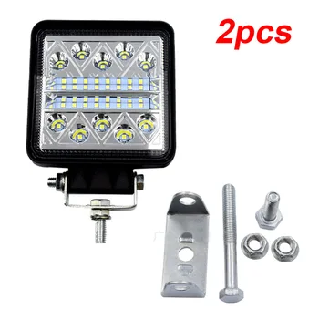 

Set Working Light 4 inch Square 6000K 102W Waterproof Replacement Parts Car