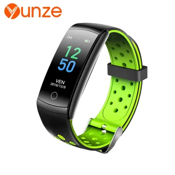 

YUNZE Q8l smart bracelet dynamic heart rate blood pressure waterproof level IP68 monitoring call reminder Smartwatch