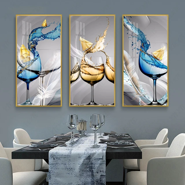 Wine Wall Art Decorating Dining Room