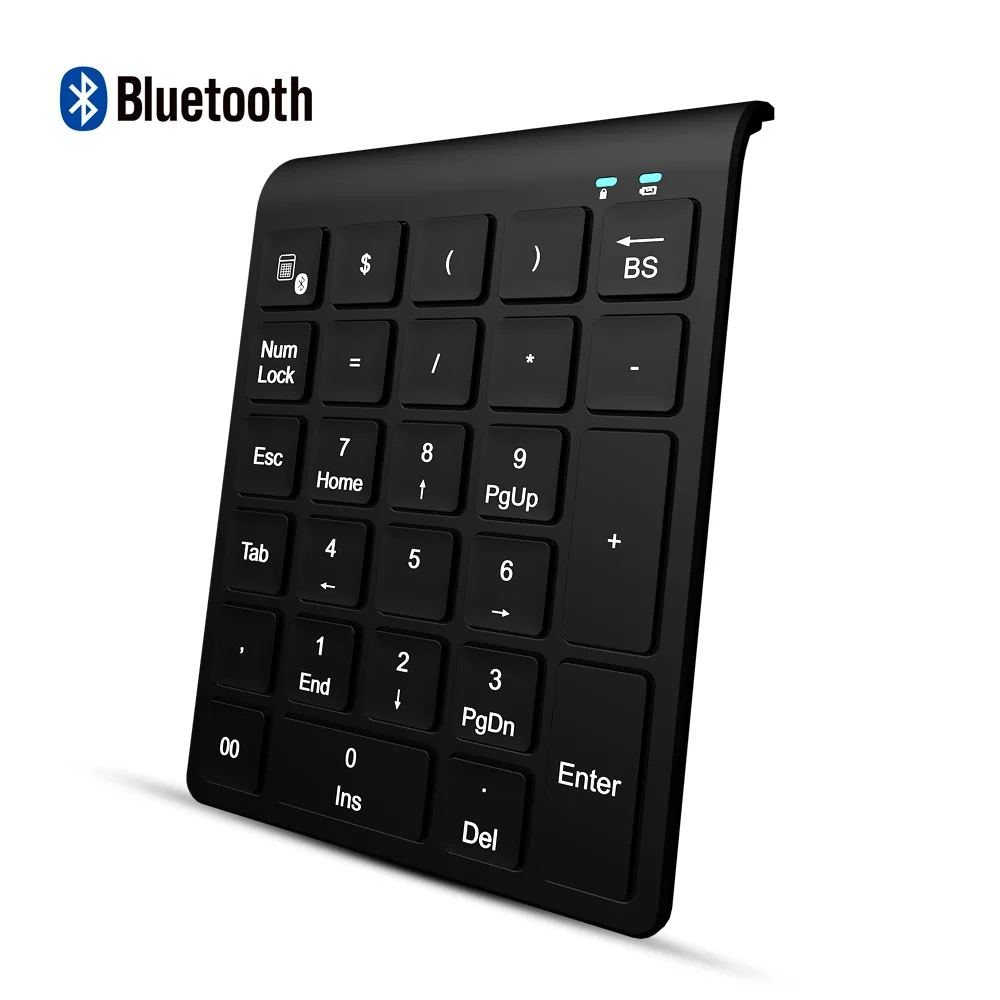 

Bluetooth Numeric Keyboard Wireless Small Keyboard Fast with Numbers Input Calculation Office Small Keyboard Manufacturers