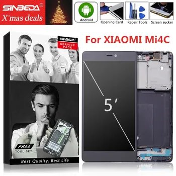

5.0" Original Display For XIAOMI Mi 4C LCD Display Touch Screen with Frame For XIAOMI Mi4C LCD Touch Screen Digitizer Assembly