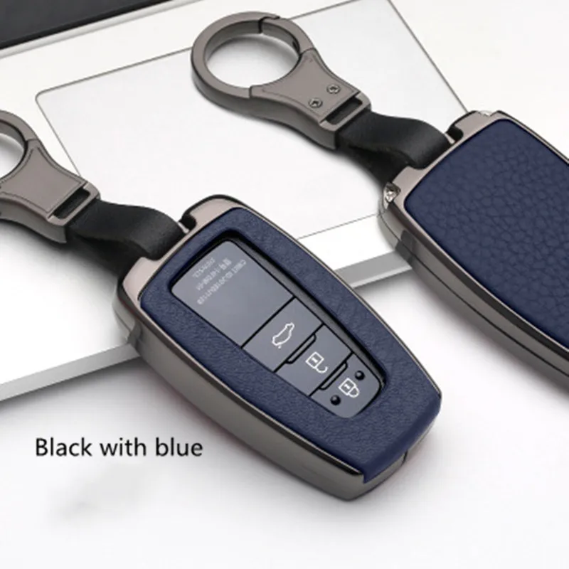 Funda De Cuero Para Llave Toyota (2012-2018) - Protege Tu Mando A Distancia
