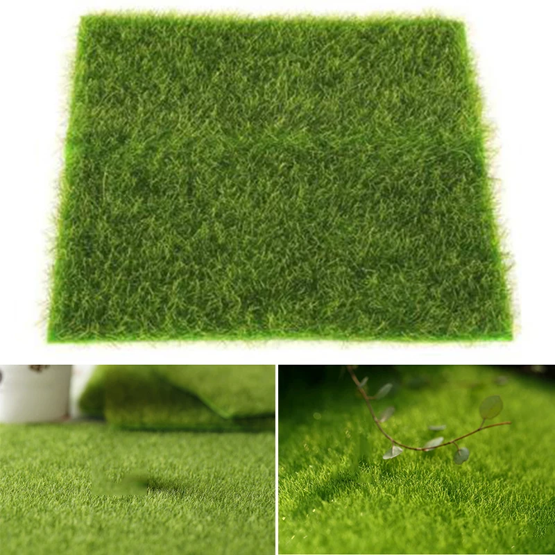 4x Micro Landscape Mini Garden Simulation Plant Artificial Fake Moss-New