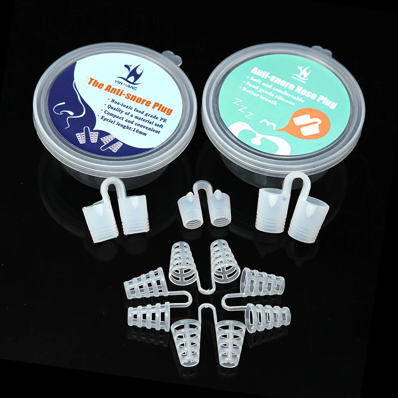 

Medical-Grade Soft Silicone Anti-snore Nose Purifier Hollow Anti-Snoring Device Breathe Free Sleep Aid Nasal Dilator Ventilation