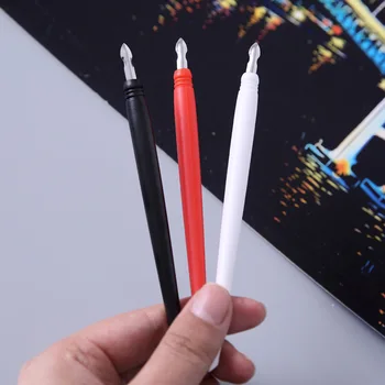 

3PC Metal Head Scraping Pen Plastic Scraping Brush Scraping Tool Scraping Map Scraping Paper Special Pen