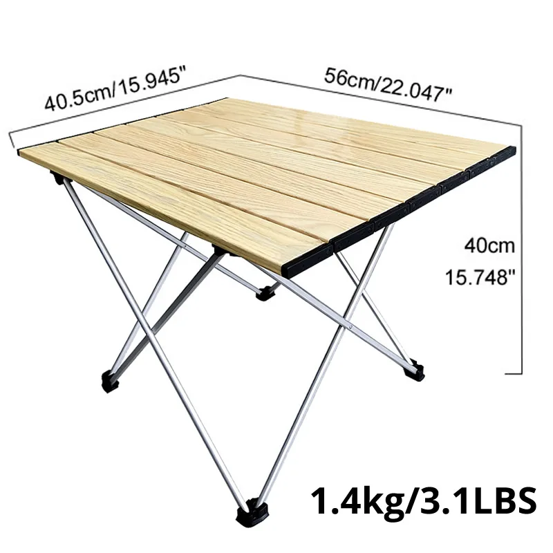 Compact Folding Camping Table Ultralightweight