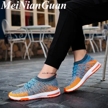 

Summer Men's Casual Shoes Fashion Sneakers for Men Slip-on Shoes Low Top Flats Simple Casual Shoes Light Soft Large Size 46 L3