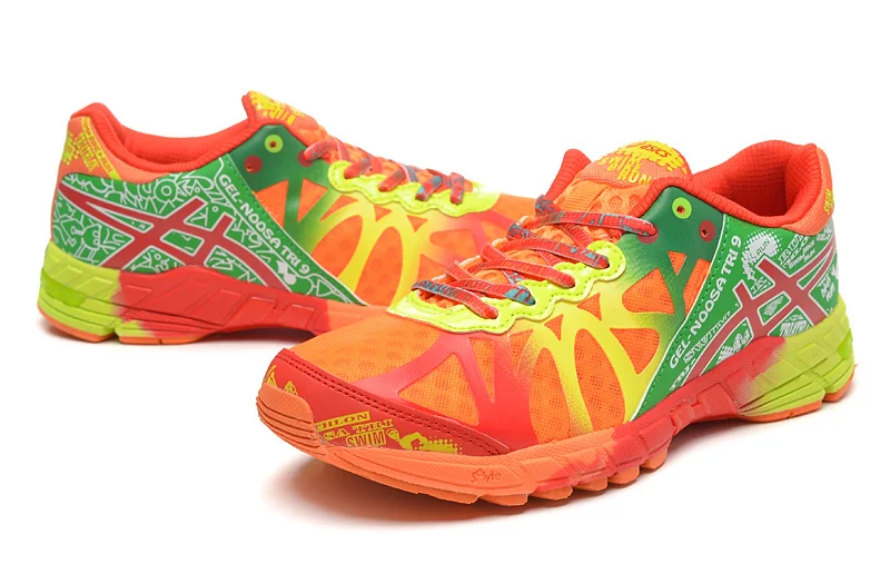 Новое поступление, официальная женская обувь Asics Gel-Noosa TRI9, дышащая устойчивая обувь для бега, уличная теннисная обувь Hongniu