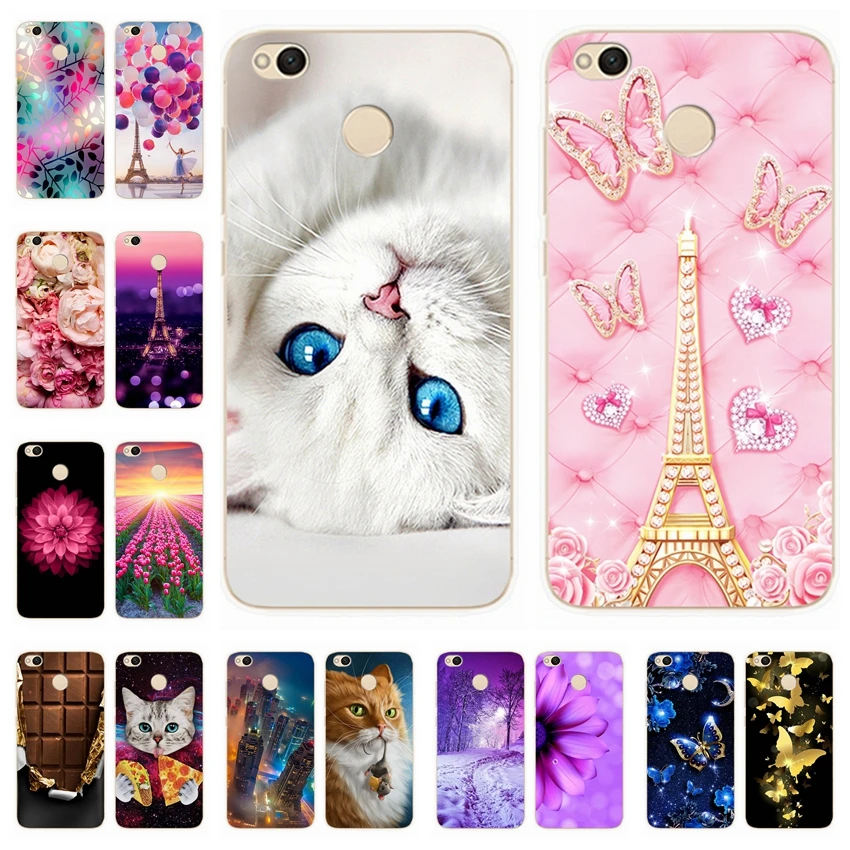 

Silicone Cover For Xiaomi Redmi 4X 5.0' Printing Cool Husky Animal Case for Xiao mi Xiomi Redmi 4x 4 x Cover Redmi4X Phone Cases