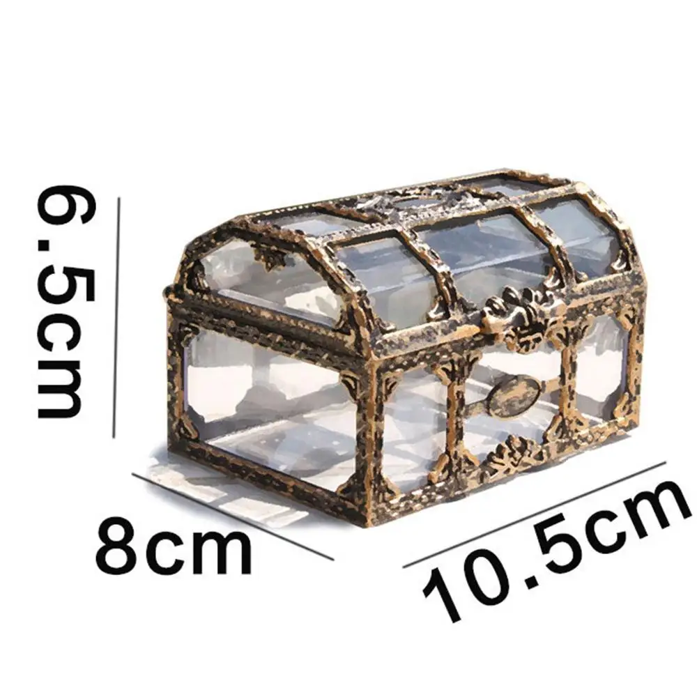 Пиратский дизайн ювелирное сокровище сундук для монет коробка хранения модная
