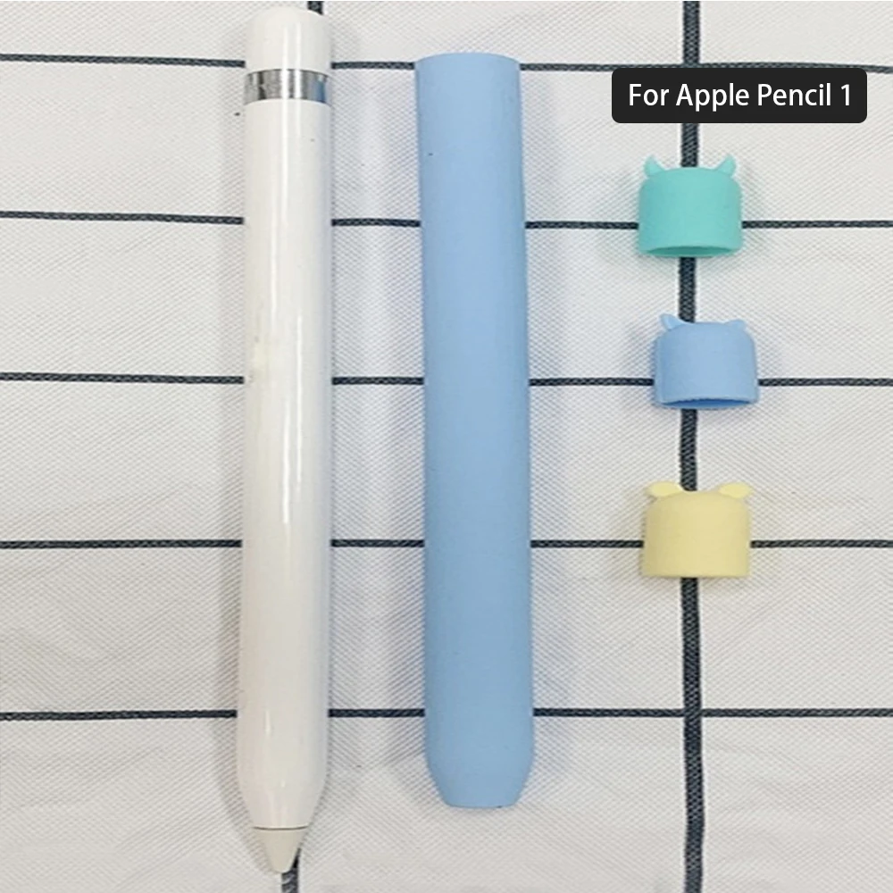 For Apple IPad Pencil 1 2 Pencil2 Tablet Touch Pen TPU Soft Silicone Protective Tip Cover Screen Stylus Anti-scratch Nib Case For Apple IPad Pencil 1 2 Pencil2 Tablet Touch Pen TPU Soft Silicone Protective Tip Cover Screen Stylus Anti-scratch Nib Case