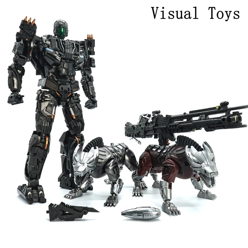 

Transformation VT-01 KO Version UT R-01 Steeljaw Lockdown Figure Toy W/2 Dogs