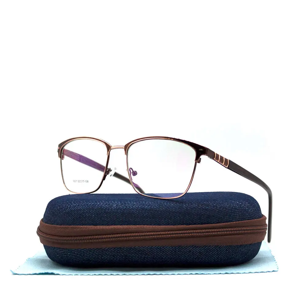 LuckTime модные новые мужские оправы для очков ретро металлические очки