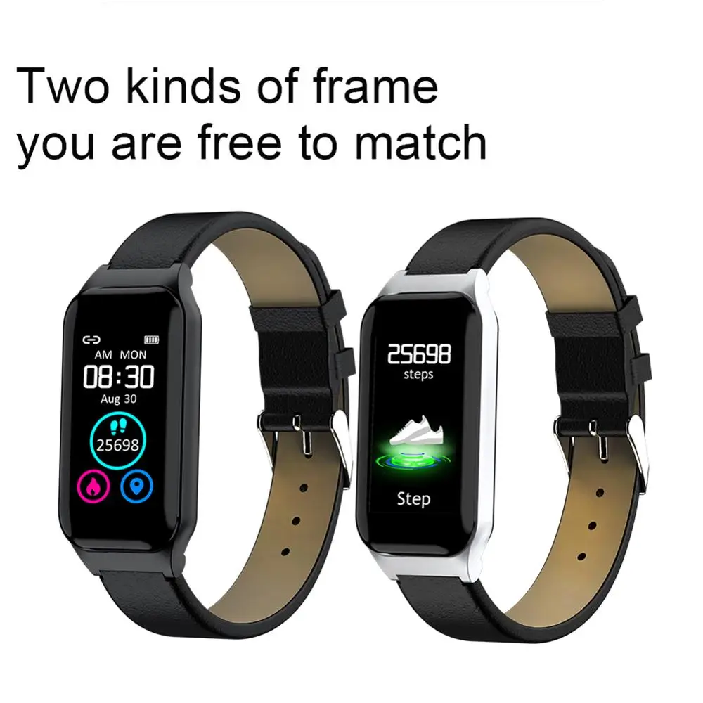 Smart Bracelet Wireless Bluetooth Earbuds 2-in-1 Bluetooth 5.0 TWS Fitness Health Tracker Smart Bracelet for iOS 8.0/Android 4.4