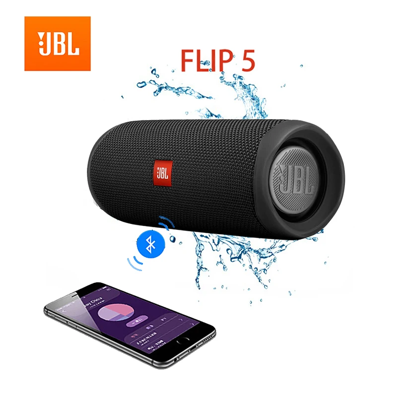 JBL Flip 5 мощная Bluetooth-колонка портативная беспроводная водонепроницаемая