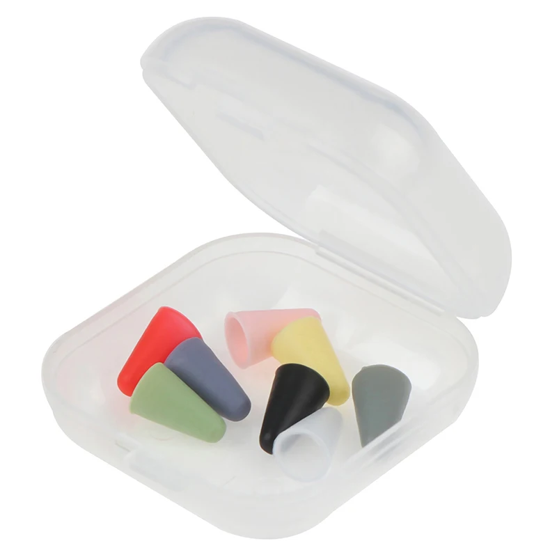 Горячее предложение 8 шт силиконовый сменный защитный наконечник чехол перо обложка кожа для карандаша ручка для тачскрина