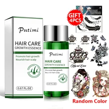 PUTIMI Anti Hair Loss Products Ginger Extract Hair Treatment Prevent Hair Loss Growing Hair Care Serum Hair Growth Essence