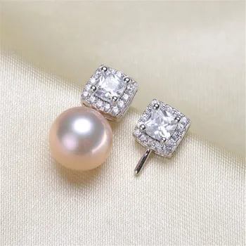 

Pearl Earrings fittings factory diy jewelry making Earrings Base Settings Gold Filling Classic Earrings Findings for Women charm