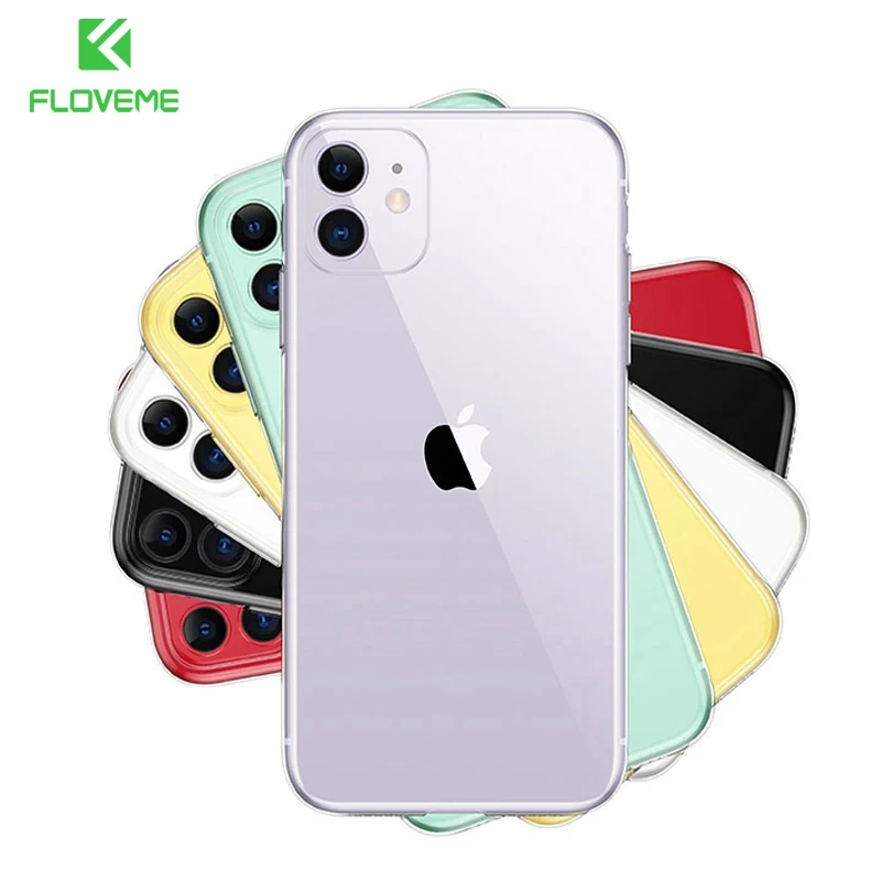 Прозрачный чехол KISSCASE для iPhone 11 Pro Max X XS MAX XR 7 8 прозрачные мягкие силиконовые чехлы