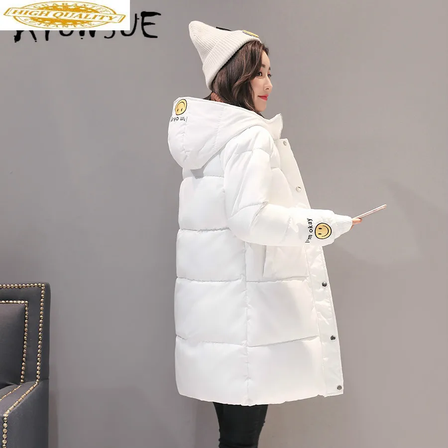 

Winter Jacket Women Parka Kawaii Long Coat Woman Korean Parka Cute Womens Jackets Abrigos Mujer Invierno 2020 803 YY1495