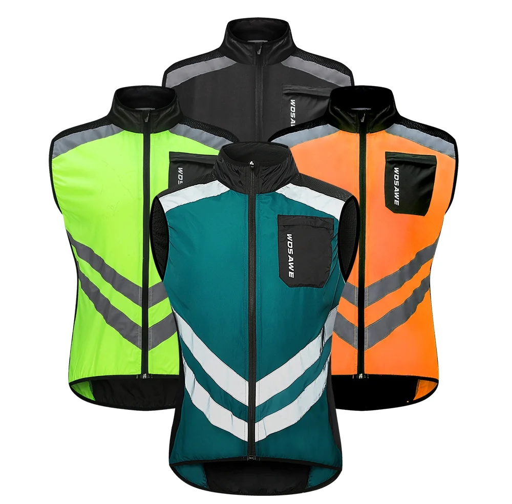 Gilet De Course Avec Gourde 550ml - Réfléchissant, Léger - Pour Running, Trail, Randonnée - Noir - 10