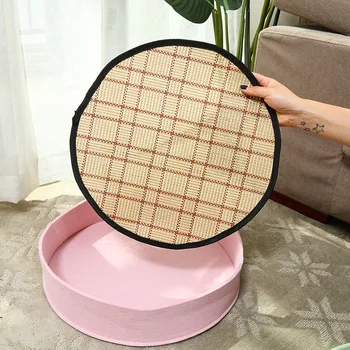

Dog Mat Cooling Summer Pad Mat For Dogs Cat Blanket Sofa Breathable Pet Dog Bed Summer Washable For Small Medium Large Dogs Cat
