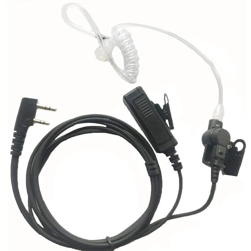 

Walkie Talkie Earpiece, Acoustic Tube Earphone for Kenwood Radio, TK3107, TK3207, Baofeng UV-5R, UV-5RA, UV-5RE Plus, UV-B5