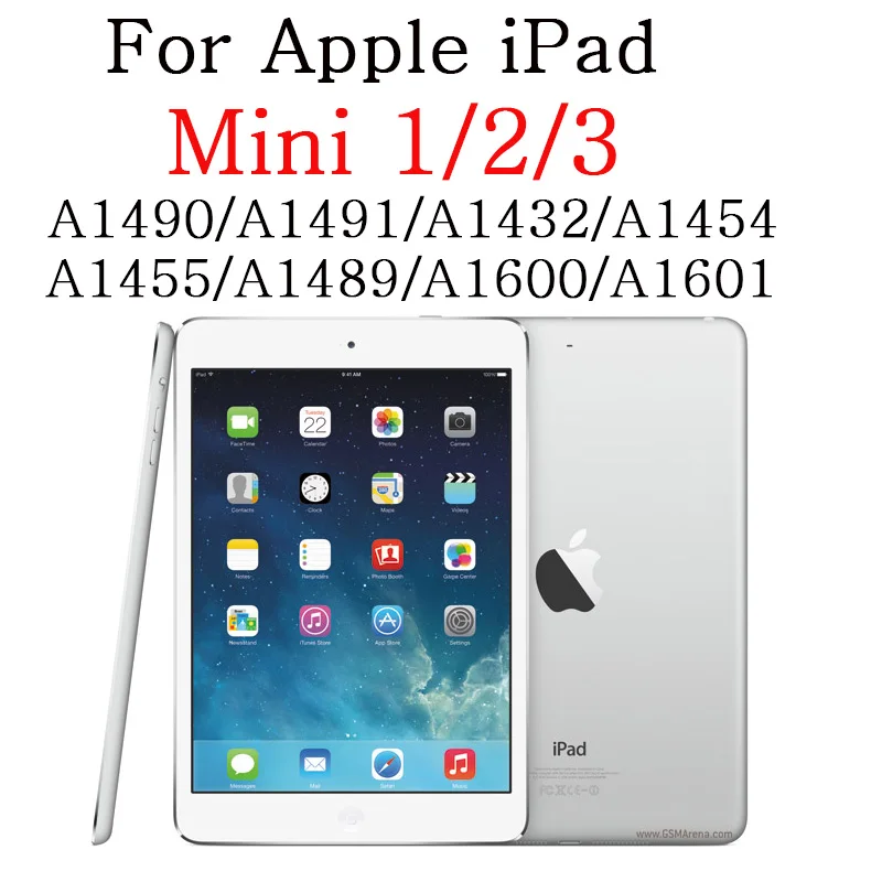 Чехол для планшета для iPad Mini 1 2 3 4 5 A1432 A1454 fundas smart sleep Wake Bag чехол-подставка для iPad mini2 mini3 mini4 mini5 A2133 - Цвет: For Mini 1 2  3