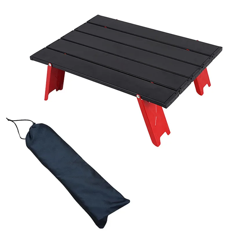 

Outdoor Folding Table Beach Camping Backpacking Portable Table With Carry Bag Ultralight Mini Garden Furniture BBQ Picnic Desk