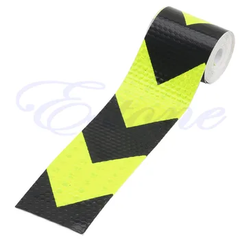 

Super 2"x118" 3M Arrow Safety Warning Conspicuity Reflective Tape Strip Sticker