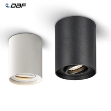 5 Вт 7 Вт сменный GU10 светодиодный лампочка поверхностного монтажа светодиодный Коб прожекторное освещение машина для изготовления холодного/теплый белый свет для Гостиная Кухня светодиодный потолочный прожектор