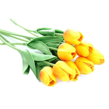 

31Pcs Tulips Artificial Flowers Calla Fake Flowers Real Press Flowers for Wedding Decoration Home Party Decoration