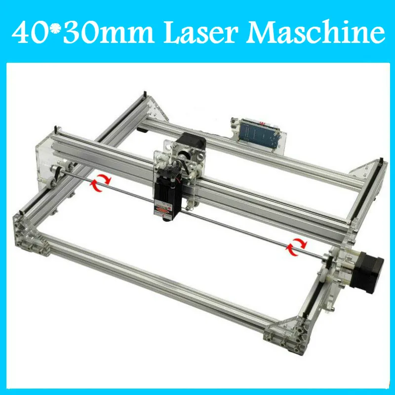 Настольный лазерный гравер CNC4030 40x30 см GRBL1.1 2500 мвт 5500 МВт 15 Вт|Фрезы по дереву| |
