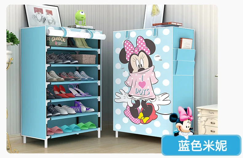 Китайский Зодиак Простая подставка для обуви 3D xie chu минималистичный современный экономичный контейнер для хранения пылезащитный Этажерка для обуви стойка