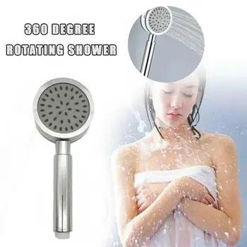 

1 pcs 4-in-1 Therapeutic Shower Head adjustable handhold shower Nozzle Rainfall Spray shower head water-saving shower head