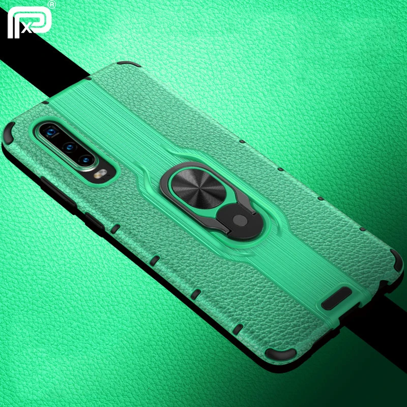 Для huawei P30 Pro кейс держатель для колец Броня бампер задняя крышка Lite чехол Мягкий