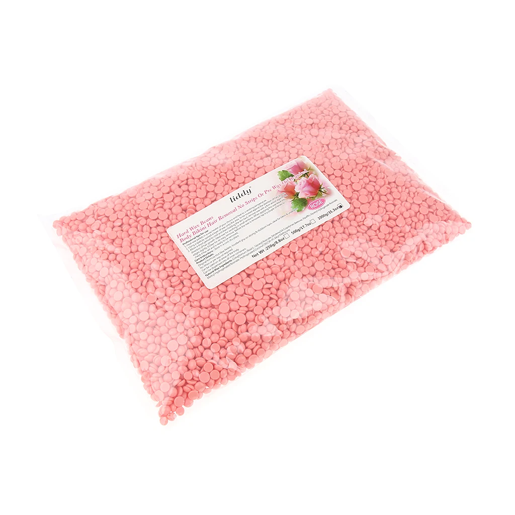 1000g Hard Wax Beans Depilatory Solid Hot Film Waxing Pellets for Body Bikini Arm Leg Hair Removal