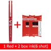 1 red 2box ink