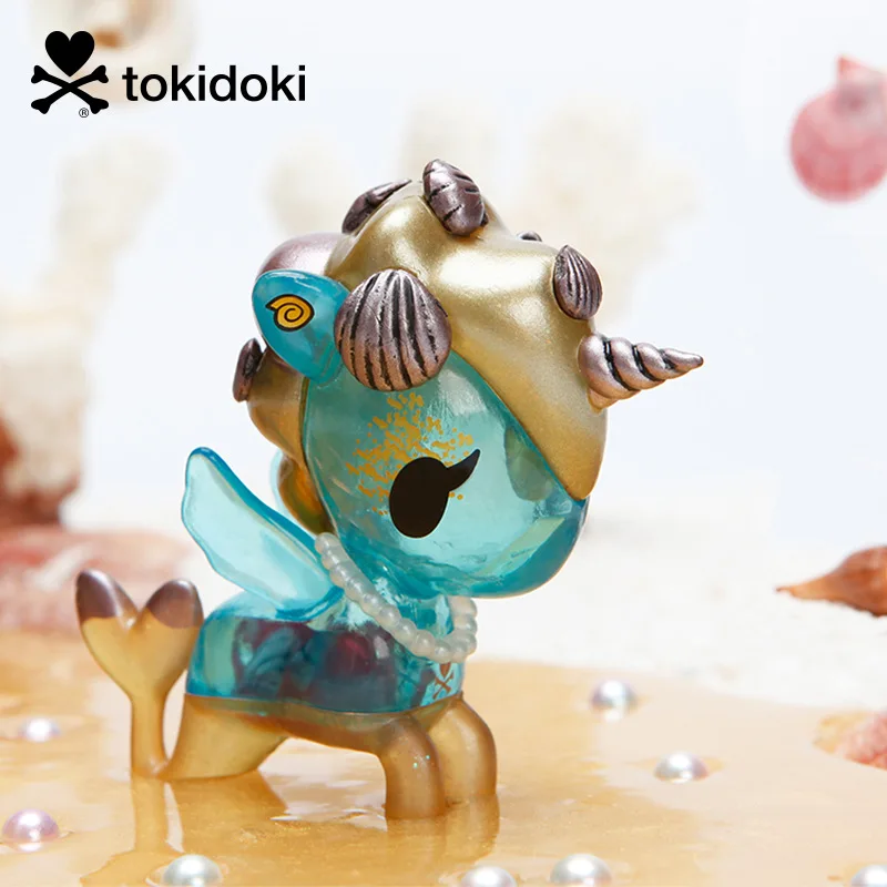 

Tokidoki Единорог Русалка семейная конфетная игрушка Caja Ciega Слепой Мешок аниме модель кавайная милая девочка подарок на день рождения загадочн...