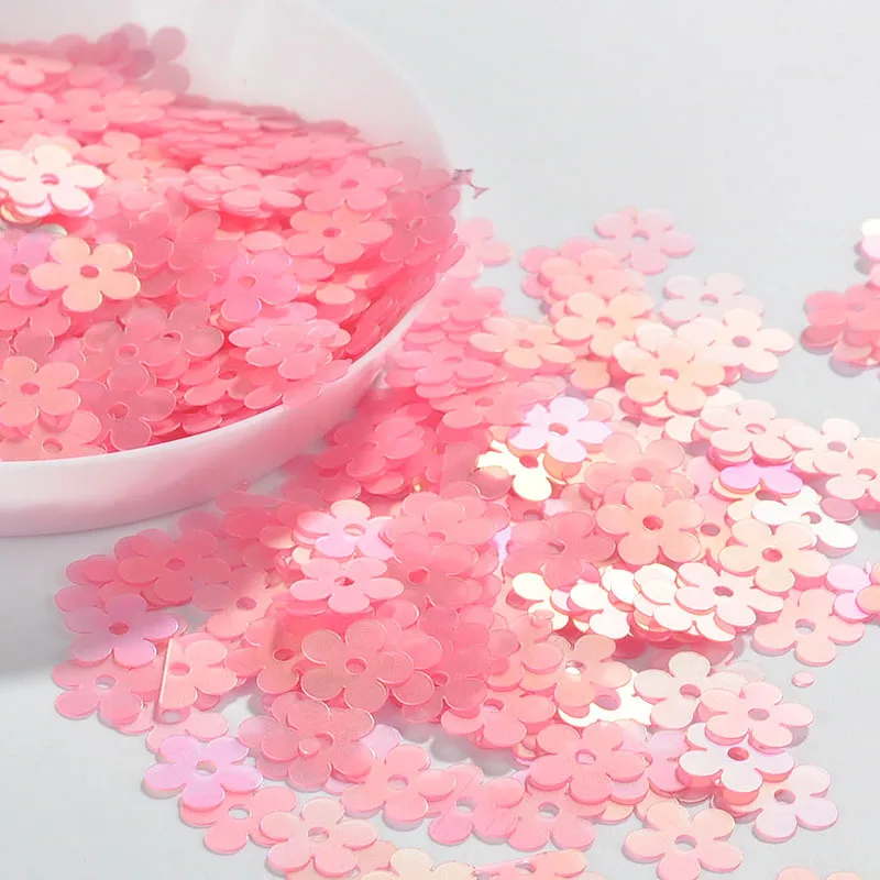 

100g/Lot Pink Round Glitters Flat Round Loose Sequins Paillettes Sewing Wedding Decoration Craft Scrapbook DIY Accessories
