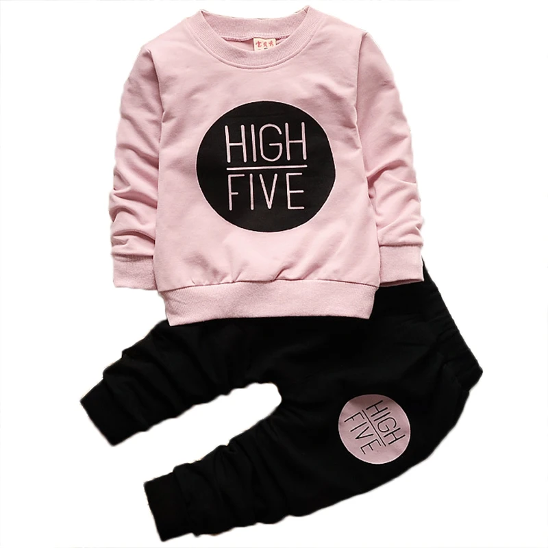 

Baby Boys Girls 2pcs Clothes Set For Girl Boy Print Tracksuit Spring Autumn Children's Casual Suits Kids Christmas Clothing Sets