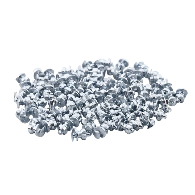 

100PCS 6x8.5mm Anti skid Tires Studs/Screw in Spikes/ Spikes for Tire/ Ice Spikes for Tires/spike tires bicycle/Shoes/Boots