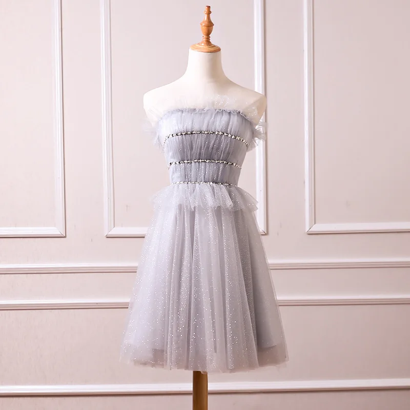 

2020 Limited Primera Comunion The New 2020 Princess Han Edition Autumn Socialite Party Birthday Base Chest Small Dress Dresses