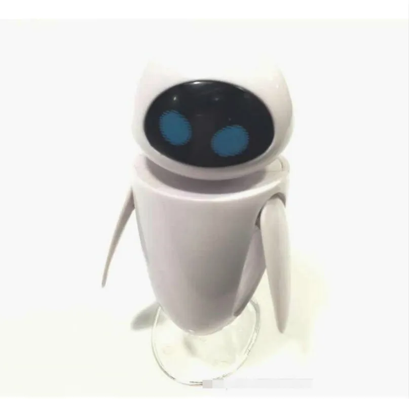 Милый маленький 6,3 см настенный Робот Танк экскаватор Pixar фигурка для мальчиков 11 см Eva коллекция для девочек модель игрушки подарок - Цвет: Eva