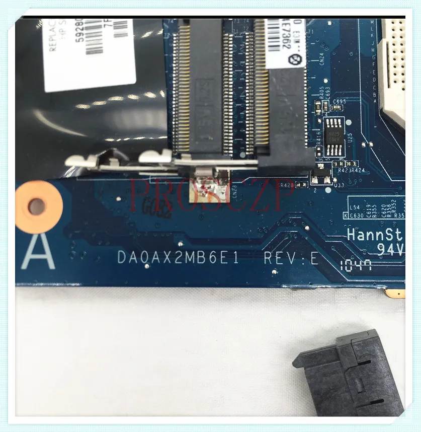 Placa-mãe de Laptop Totalmente Testada para hp 592809001 592809501 592809601 Placa-mãe para hp G42 G62 Cq42 Cq62 Da0ax2mb6e1 Rev e Ddr3 100 - Imagem 3