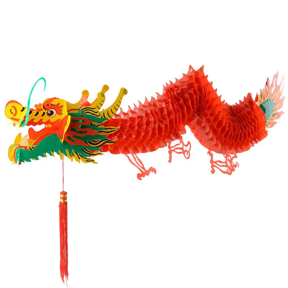 

Chinese New Year Dragon Garland Hanging Decoration Lantern For Dragon Boat Festival Shopping Mall Supermarket