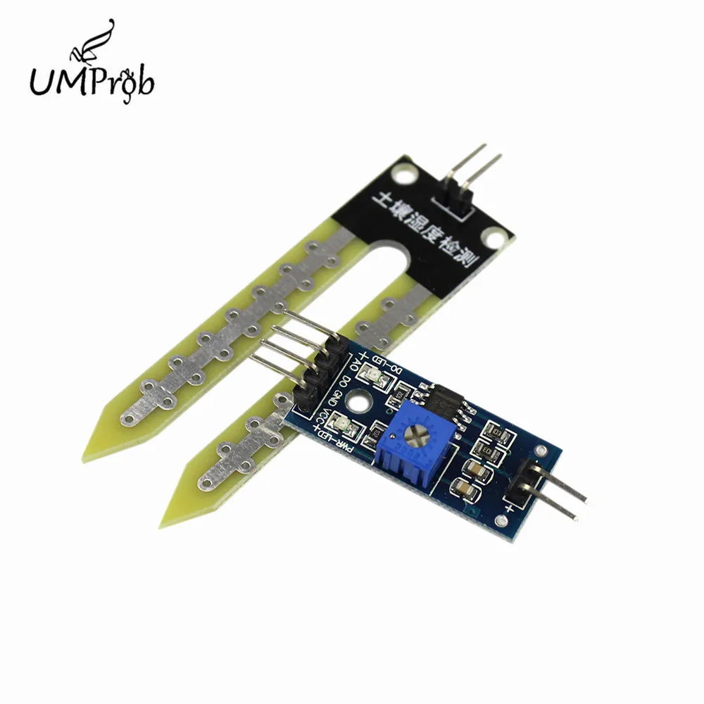 Модуль датчика влажности почвы для arduino умный автомобиль робот сделай
