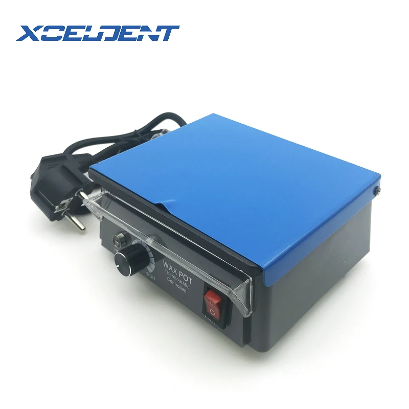 1Set Dental Laboratory Wax Melter Melting Dipping Heater New 3-Well Pot for Dental Lab Use Wax Heater Pot 110V/220V US/EU Plug
